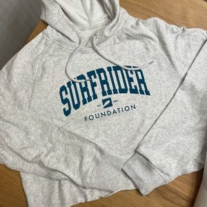 Cropped Surfrider Foundation Hoodie